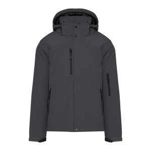PARKA SOFTSHELL ACOLCHOADA C/ CAPUZ TITÂNIO K650
